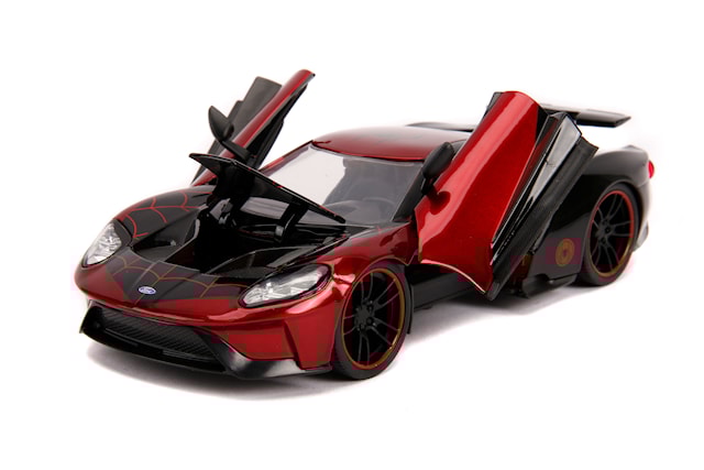 Tuotekuva 6 - Marvel Spider-Man Miles Morales 2017 Ford GT ja Hahmo 1:24