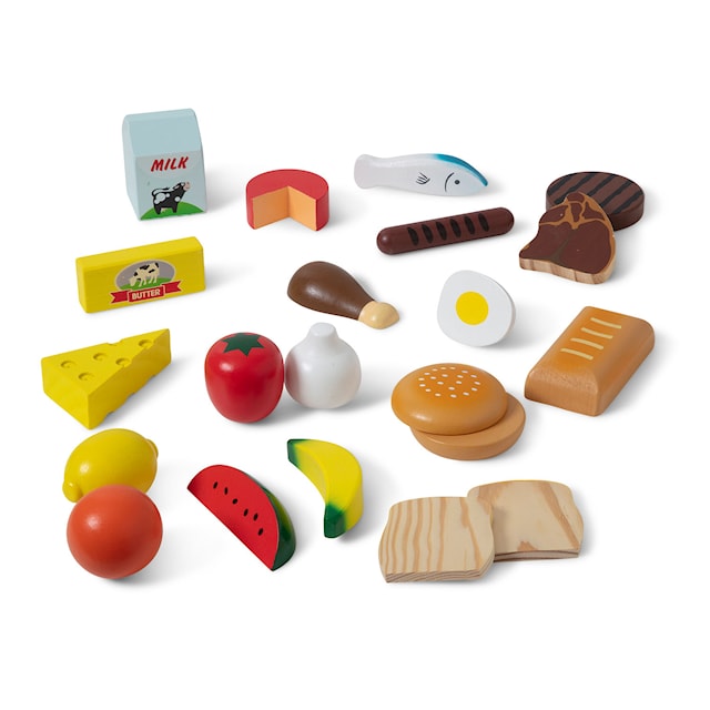 Tuotekuva 3 - Leikkiruoka Puiset ruokakorit Melissa & Doug