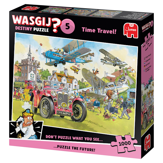 Produktbilde 4 for Wasgij Destiny 5 - Time Travel! Puslespill 1000 brikker
