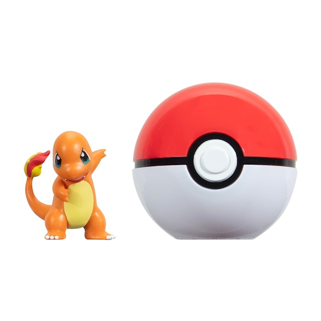 Produktbild 1 för Pokemon Clip N Go Charmander With Poke Ball