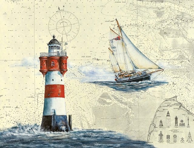 Produktbild 2 för Pussel Romantic Lighthouse 2000 bitar, Ravensburger