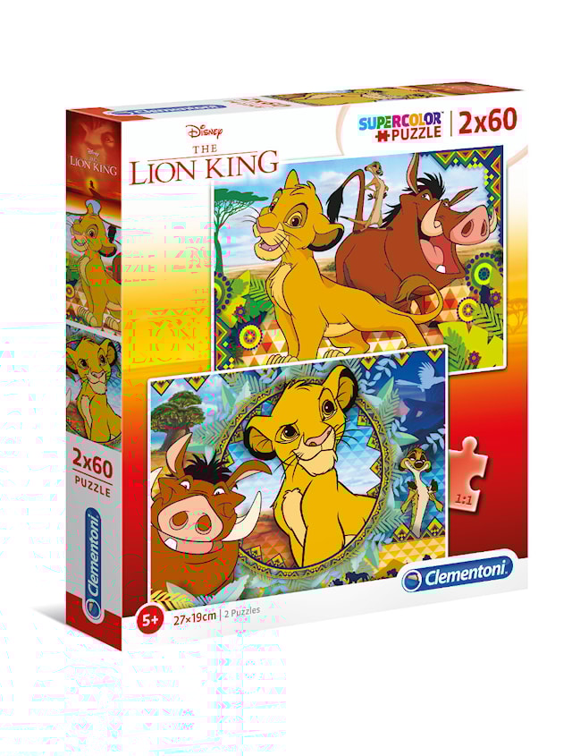 Special Collection Lion King Palapeli 2x60 palaa Clementoni