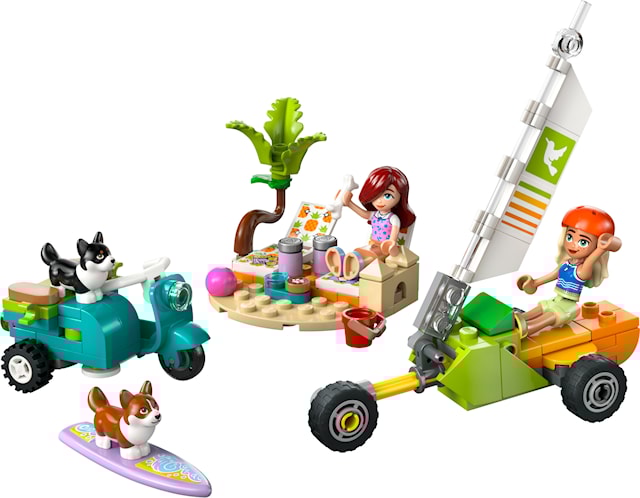 Produktbilde 2 for Lekesett med surfende hunder og scooter LEGO® Friends (42641)
