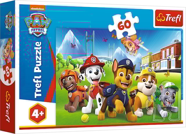 Pussel Paw Patrol 60 bitar, Trefl