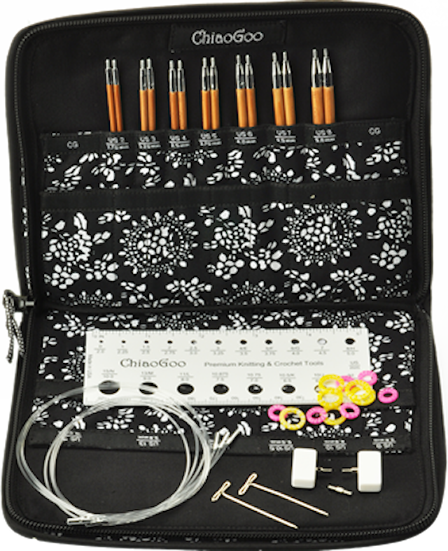 Produktbild 1 för SPIN Bamboo Small 13 cm/2.75-5 mm ChiaoGoo