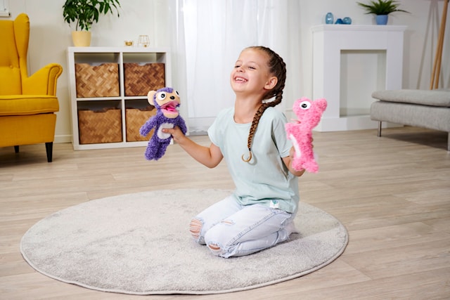Produktbilde 4 for Simba Toys ScreamerZ Kanin Kosedyr med Lyd 30 cm