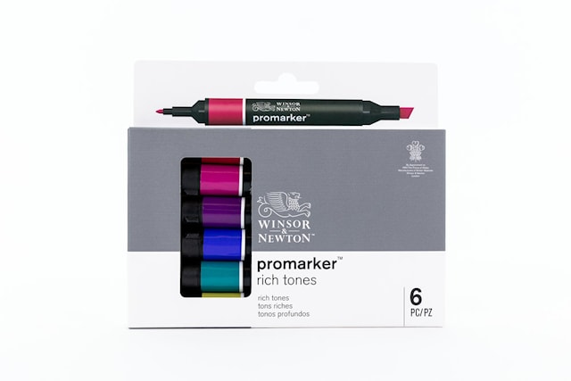 Produktbild 5 för Promarker Rich tones 6-pack Winsor & Newton