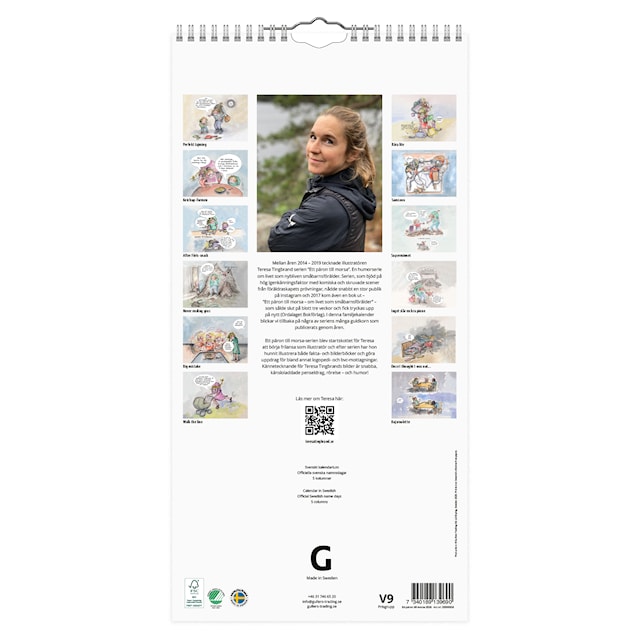 Produktbild 3 för Familjekalender Ett päron till morsa 2026