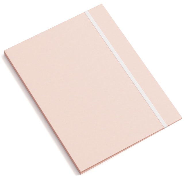 Produktbilde 1 for Mappe Paulina A4 Dusty Pink Bigso Box of Sweden