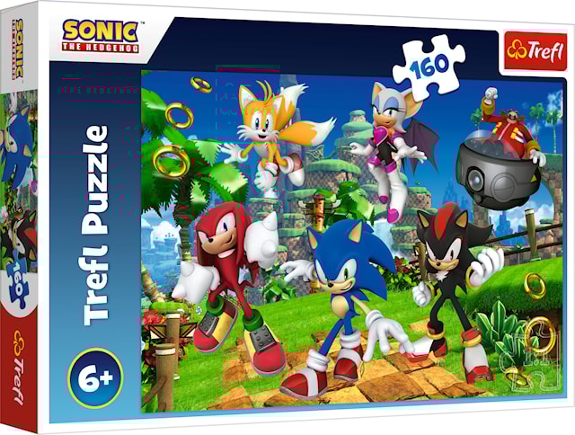 Palapeli Sonic the Hedgehog 160 palaa, Trefl