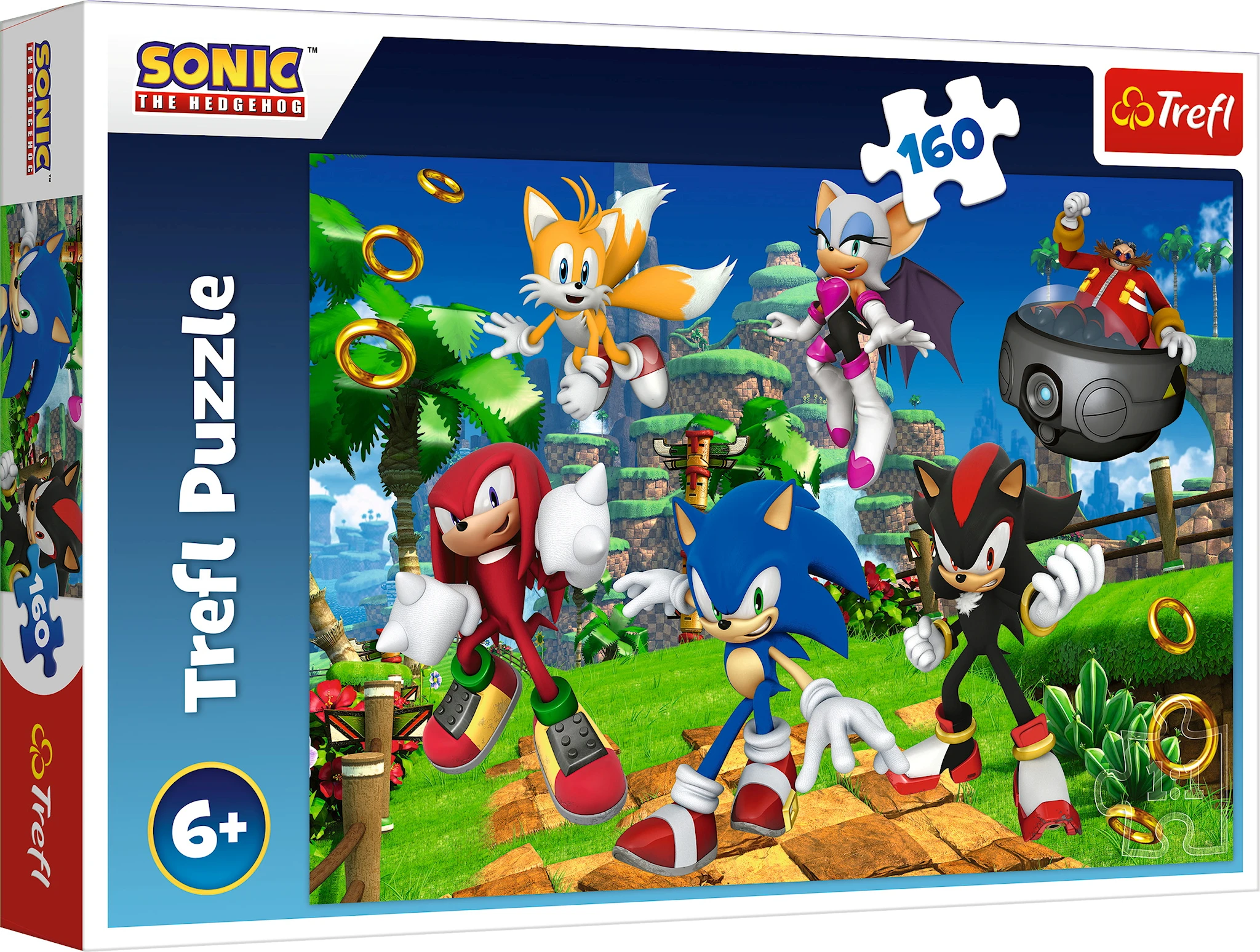 Produktbilde for Puslespill Sonic the Hedgehog 160 brikker, Trefl
