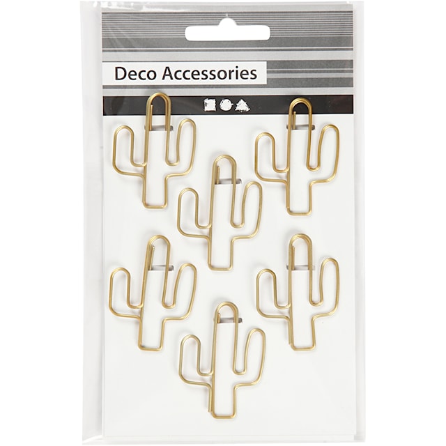 Produktbild 2 för Gem Kaktus Guld 6-pack