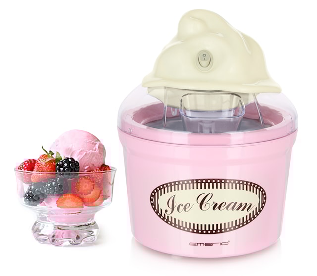 Glassmaskin 1.2 L Rosa, Emerio