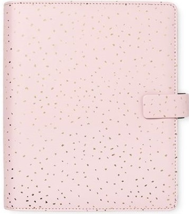 Produktbild 1 för Systemkalender A5 Confetti Rose Quartz Filofax