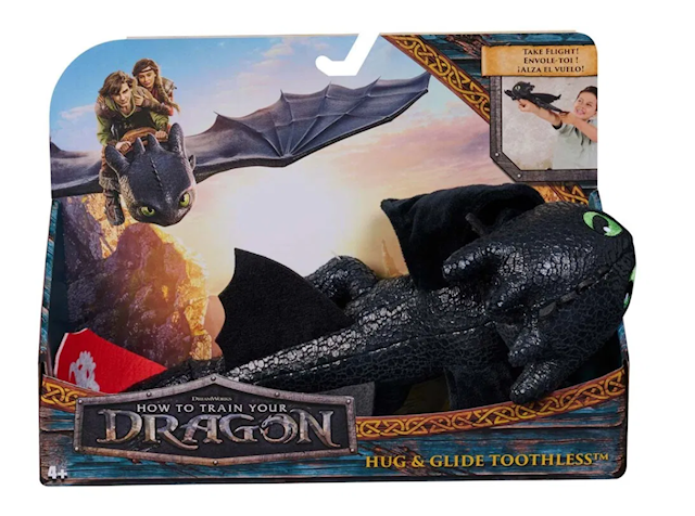 Dragons Movie Glidesko Kosedyr 30 cm Tannløs