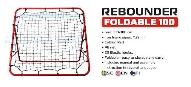 Tuotekuva 3 - Rebounder Fotboll Kicker, 100*100 cm, SportMe