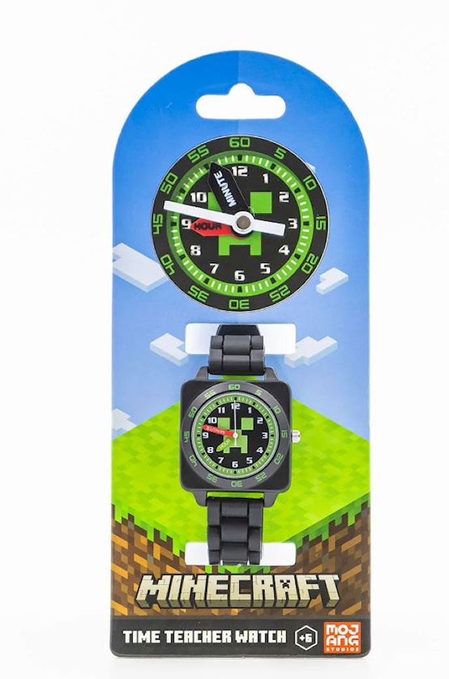 Tuotekuva 4 - Time Teacher -analoginen lastenkello Minecraft Accutime