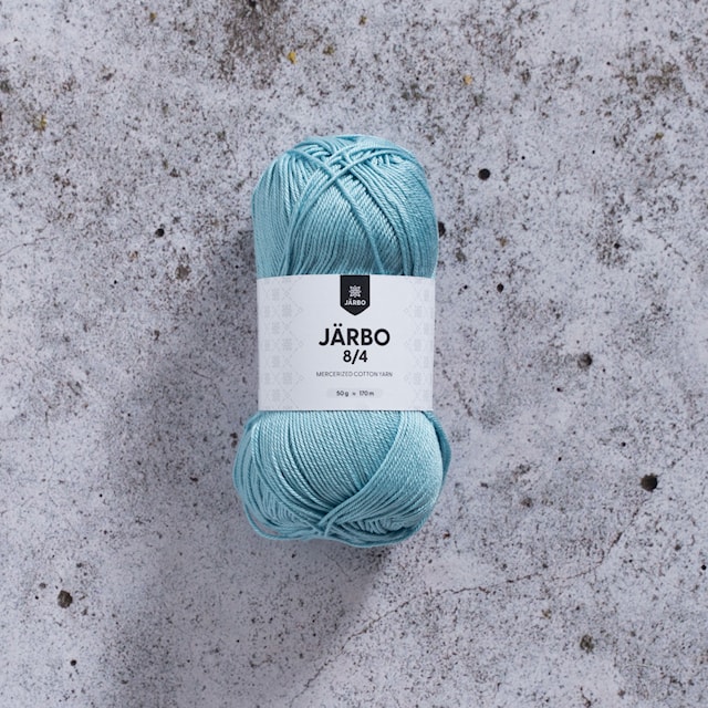 8/4 Puuvillalanka 50 g Vaaleansininen (32008) Järbo