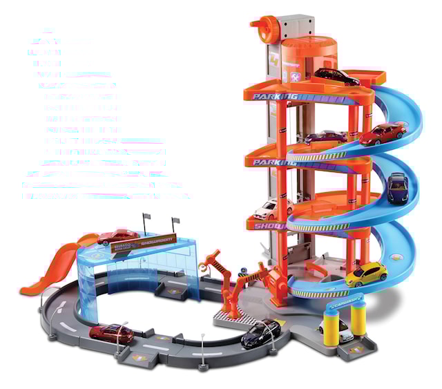 Tuotekuva 1 - 1:43 Street Fire Mega Dealer Showroom Garage