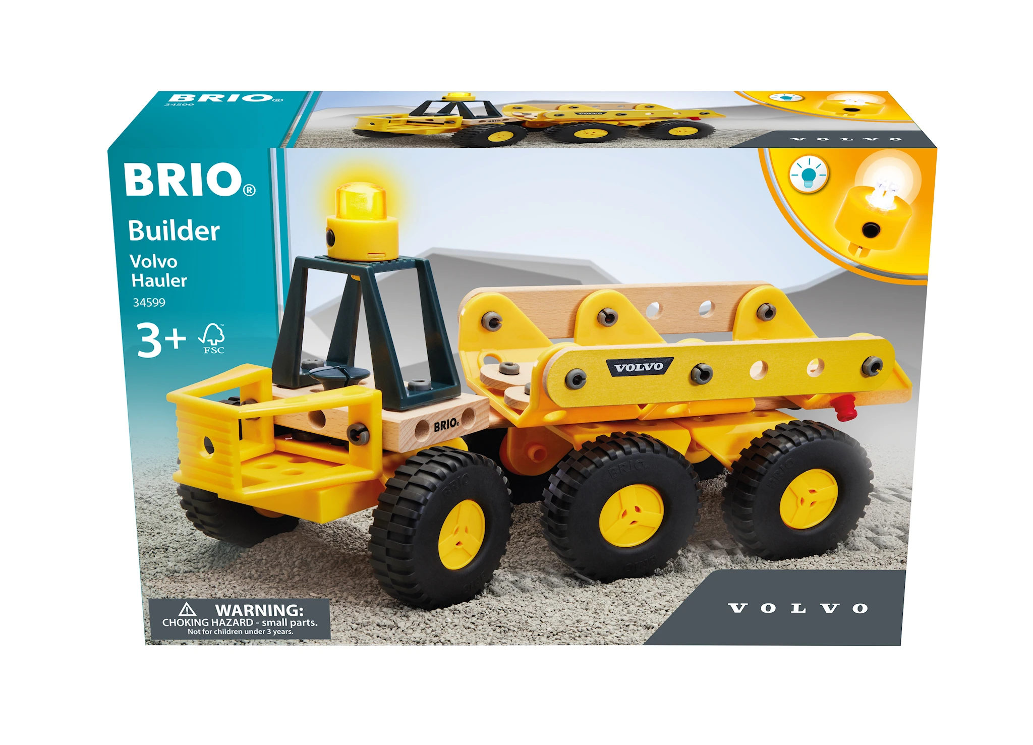 Produktbild för Builder Volvo Hauler (34599) Brio