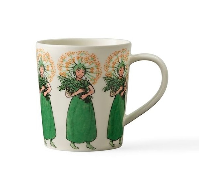 Design House Stockholm Elsa Beskow Mugg med Handtag Fru Dill 40 cl