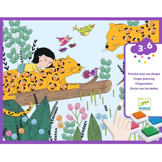 Produktbild 4 för Måla med Fingrarna Djeco