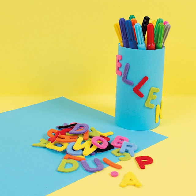 Tuotekuva 4 - Huopakirjaimet 500 kpl Itsekiinnittyvä Playbox