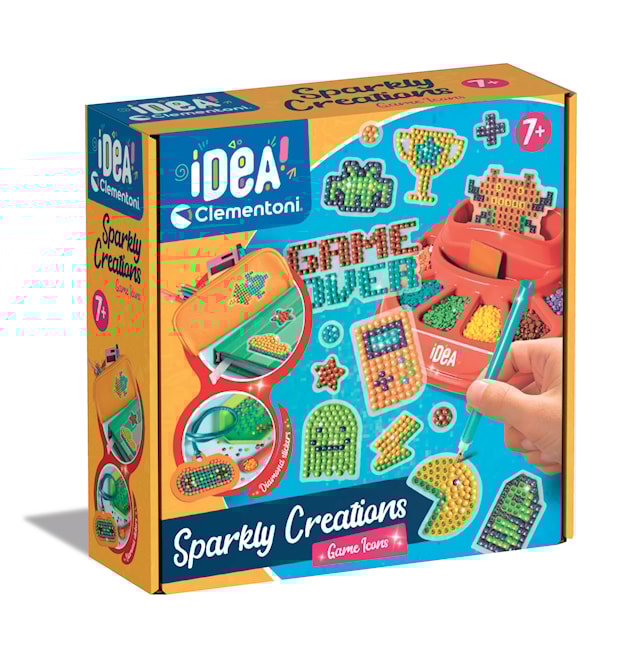 Produktbild 7 för Diamantmålning Sparkly Creations Game Icons Clementoni