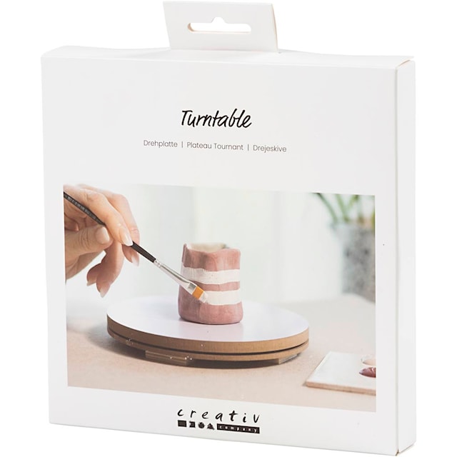 Produktbilde 3 for Dreieskive, H: 2,5 cm, dia. 17 cm, 1 stk.