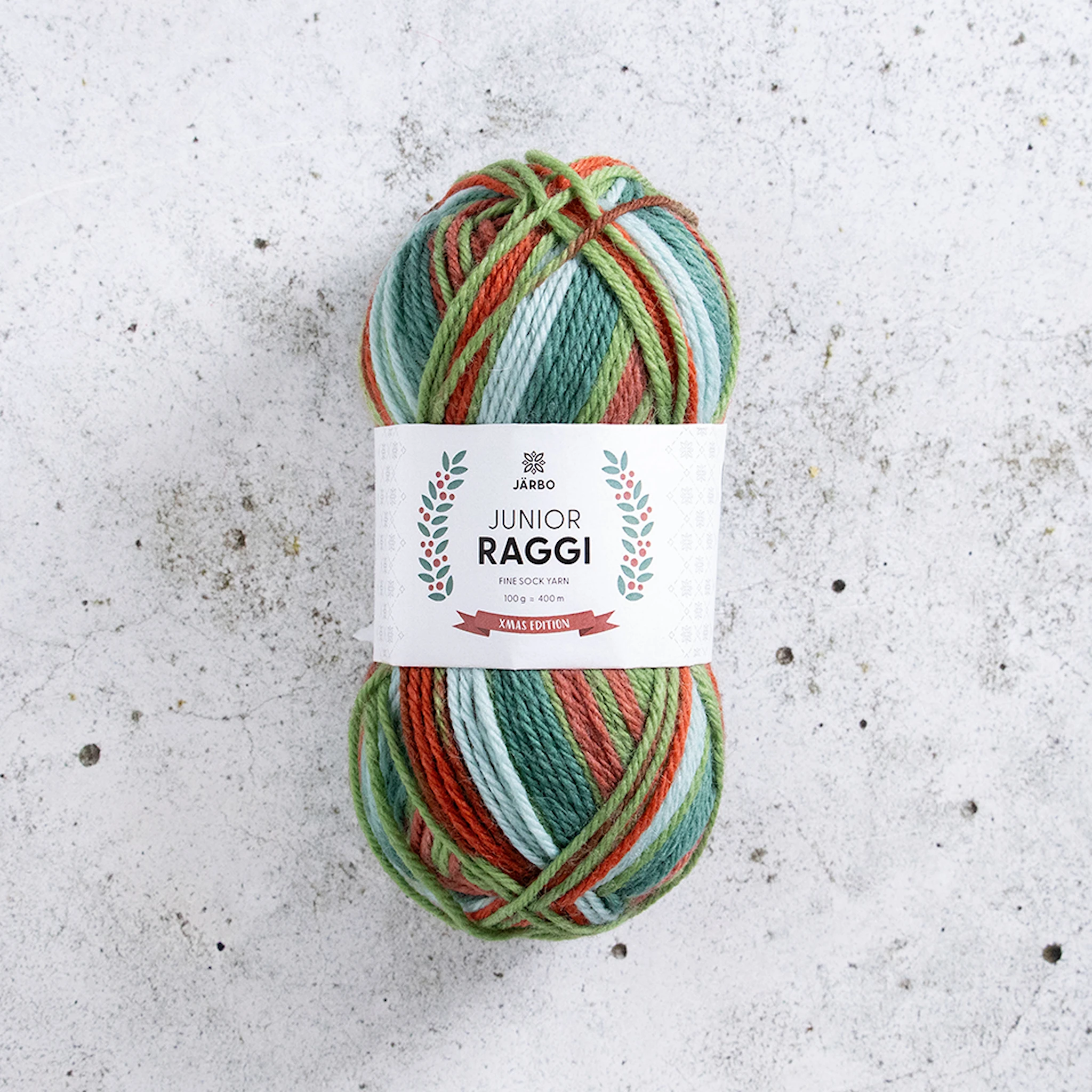 Produktbild för Junior Raggi Garn Ullmix 100 g Järbo