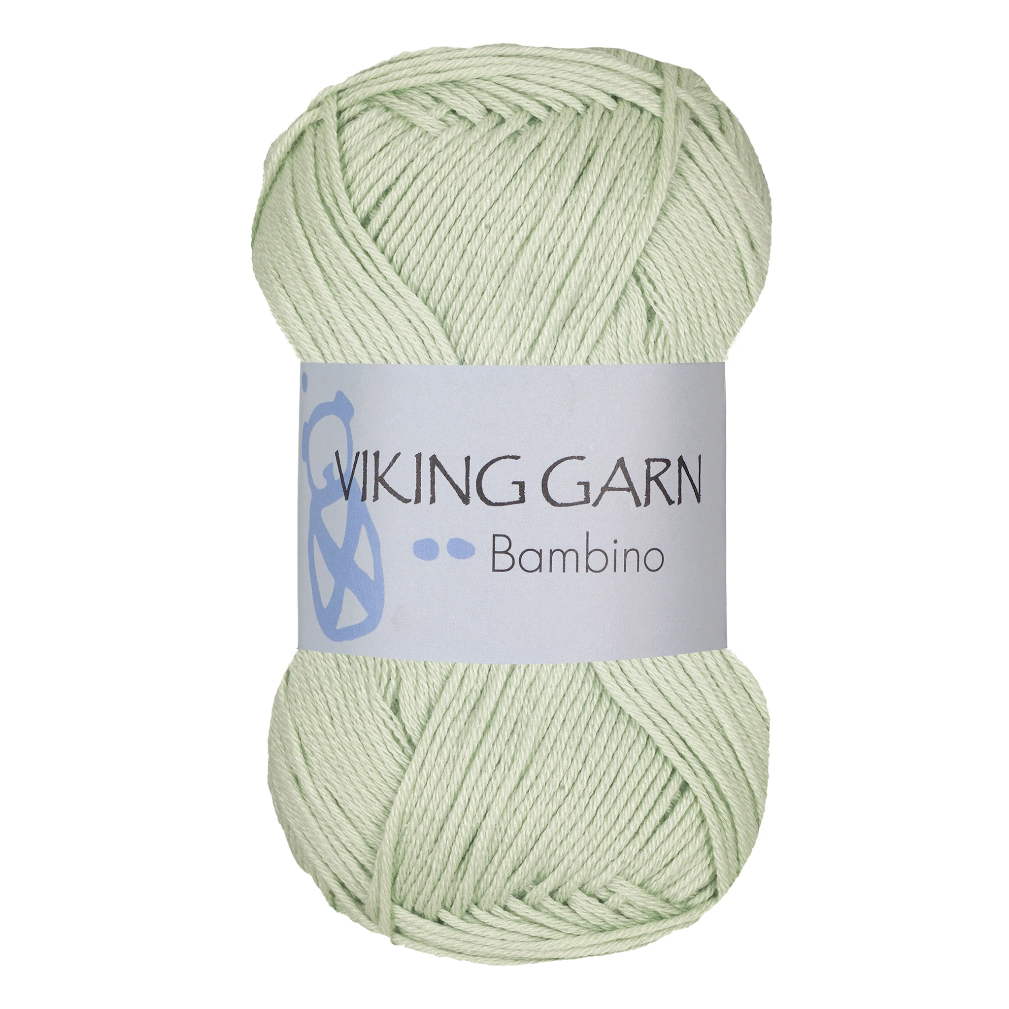 Produktbilde for Bambino 50 g Lys grønn 432 Viking Garn