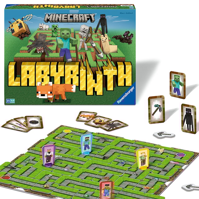 Produktbild 3 för Minecraft Labyrinth SV/NO/FI/DA, Ravensburger