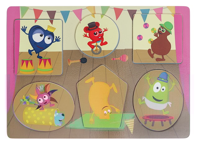 Produktbild 1 för Babblarna Känslopussel Teddykompaniet