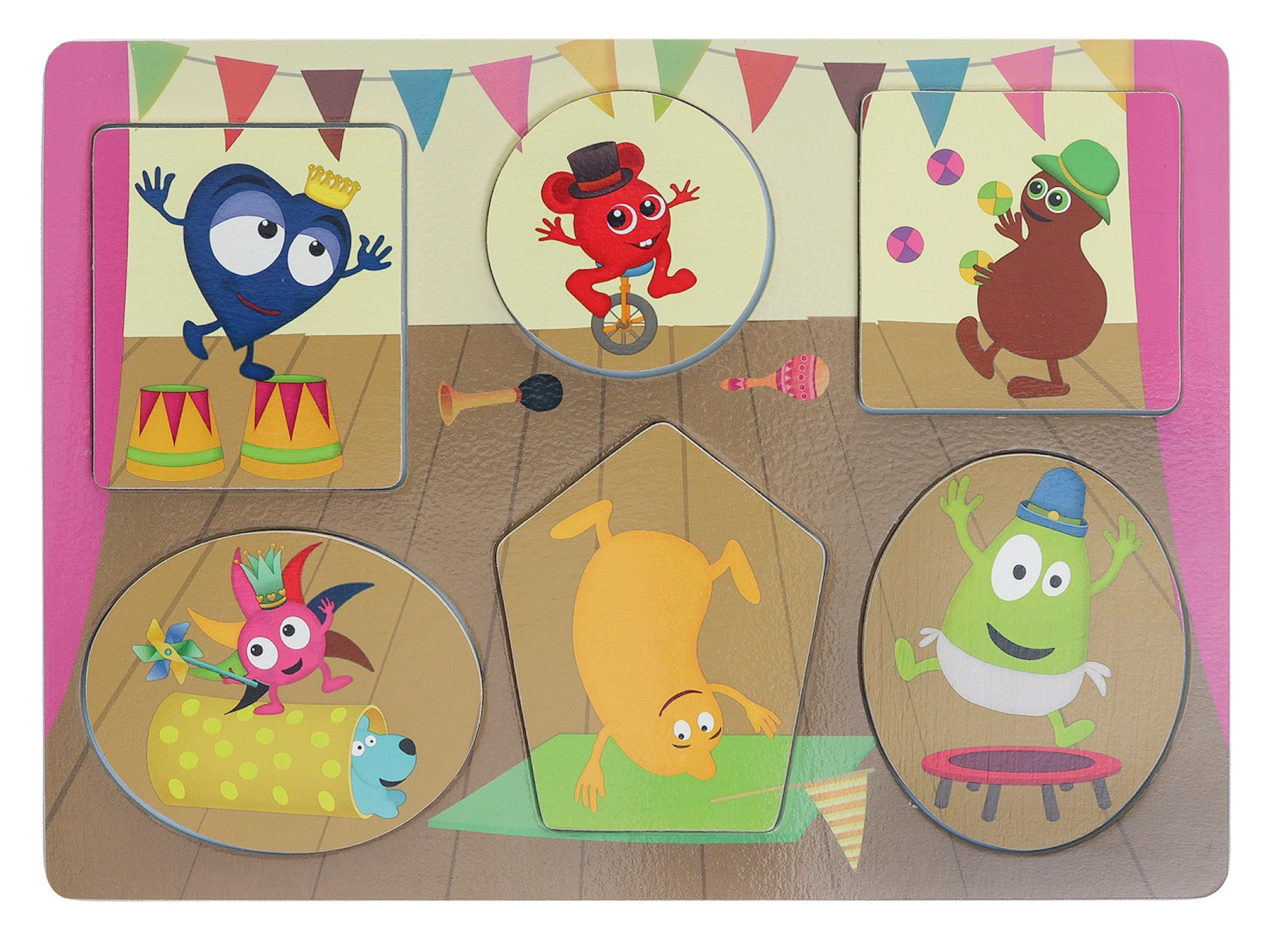 Tuotekuva ille Babblarna Tunteiden palapeli Teddykompaniet