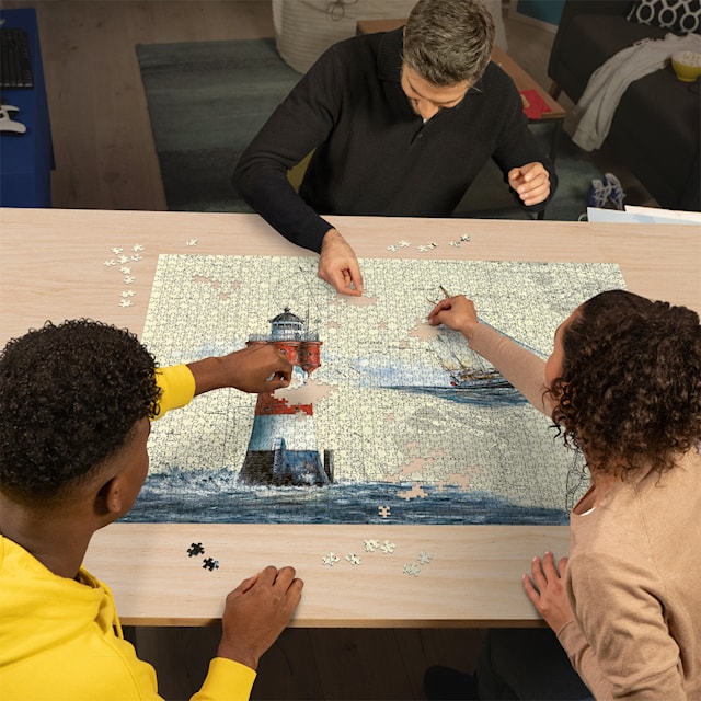 Produktbild 3 för Pussel Romantic Lighthouse 2000 bitar, Ravensburger