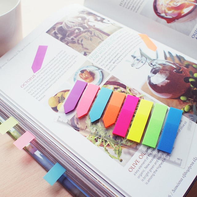 Tuotekuva 2 - Merkintäliuskat 4 kpl 45 x 12 + 4 kpl 42 x 12