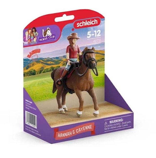 Produktbild 3 för Schleich Horse Club Hannah & Cayenne