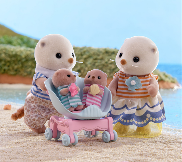 Produktbild 3 för Familjen Utter Sylvanian Families