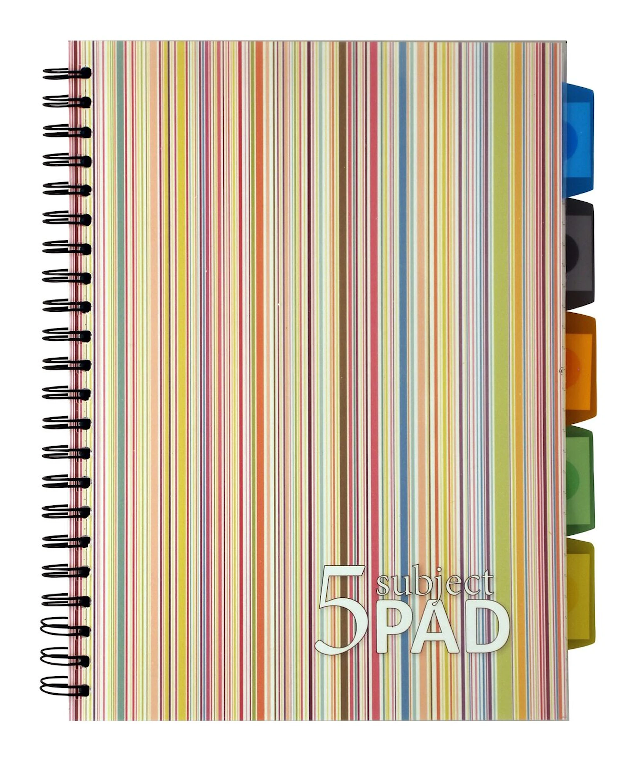 Produktbilde for Emneblokk Bünger (eng) 5-emner A4 PP