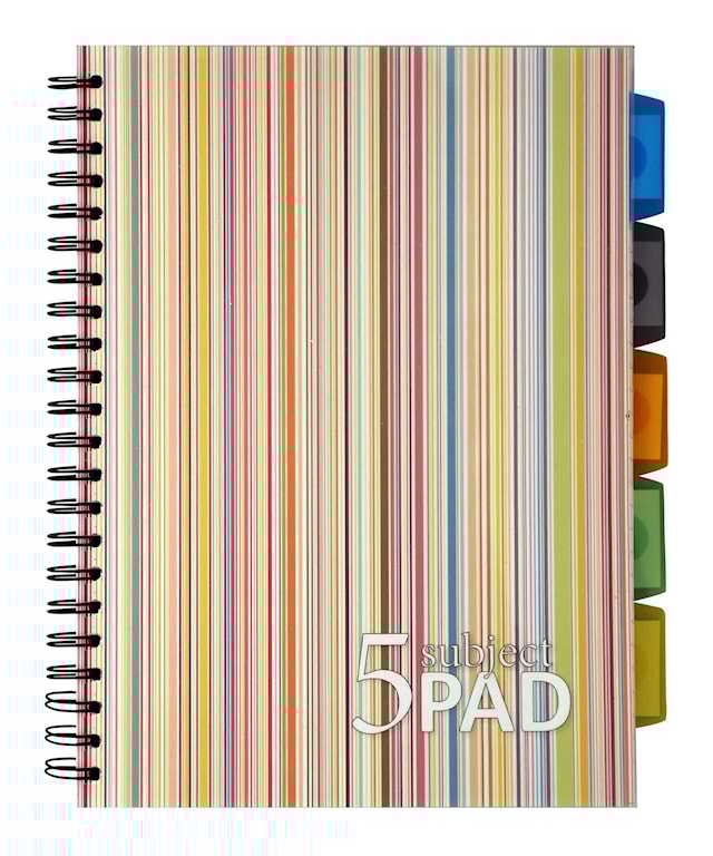 Luentolehtiö Bünger (eng) 5-ämnes A4 PP