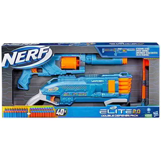 Tuotekuva 3 - NERF N-Strike Elite 2.0 Double Defense Pack Hasbro