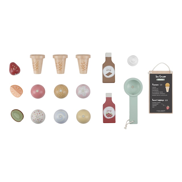 Tuotekuva 2 - Glassbutik Trä Little Dutch