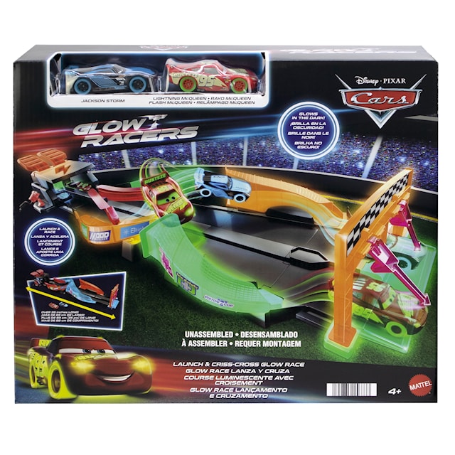 Produktbilde 4 for Cars Night Racing Track Set