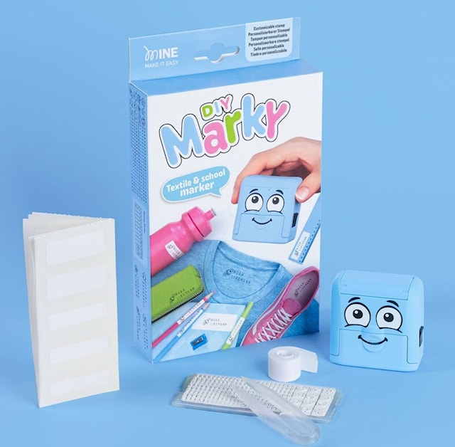 Tuotekuva 1 - Leimasin Nimenmerkintä Sininen Marky DIY COLOP