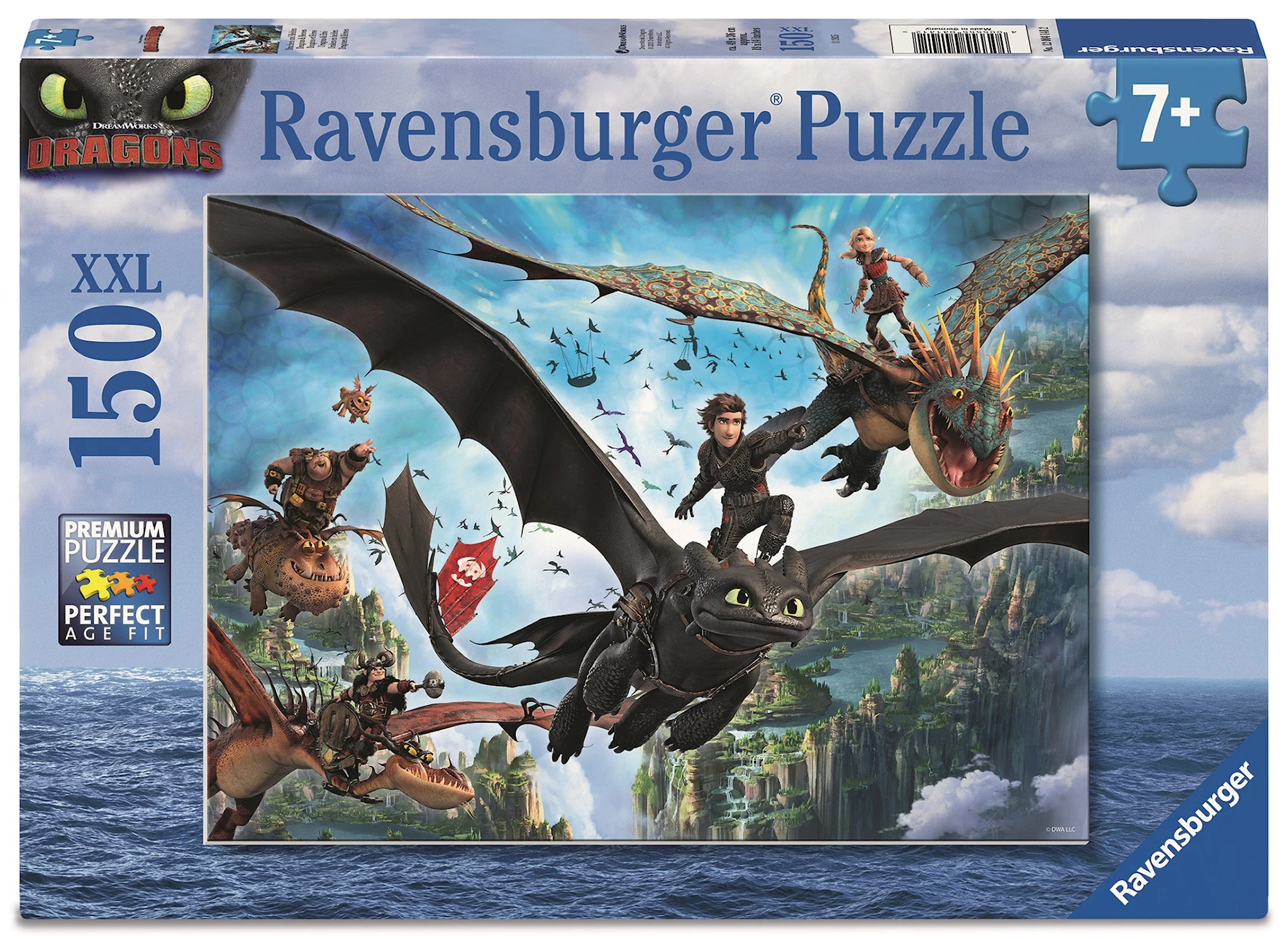 Produktbilde for Dragons & Heroes 150p Ravensburger