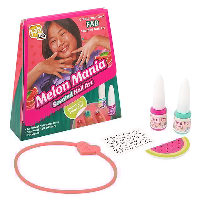 Produktbilde 3 for Melon Mania Nail Art med Duft FabLab