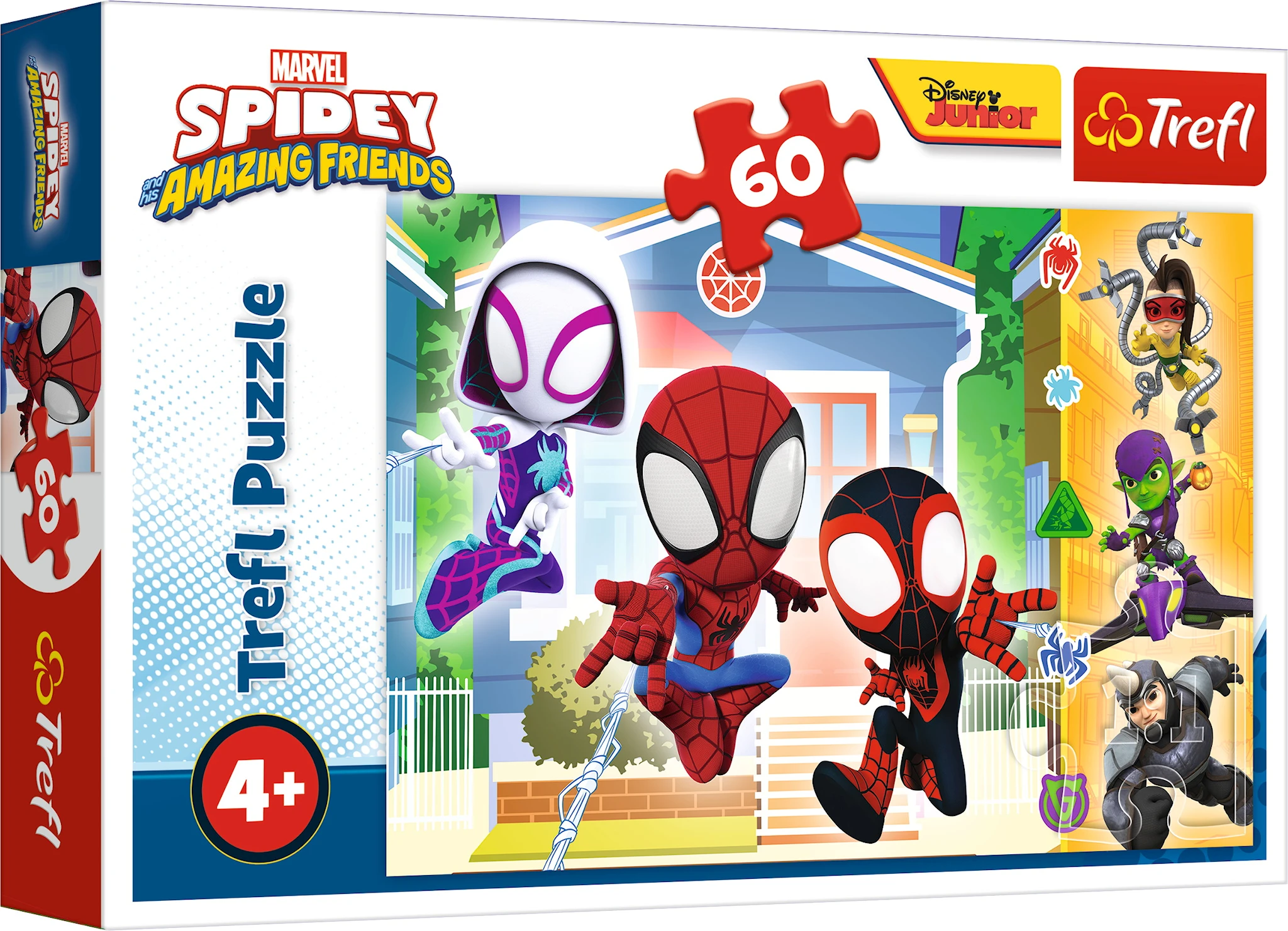 Produktbilde for Puslespill Marvel Spidey 60 brikker, Trefl