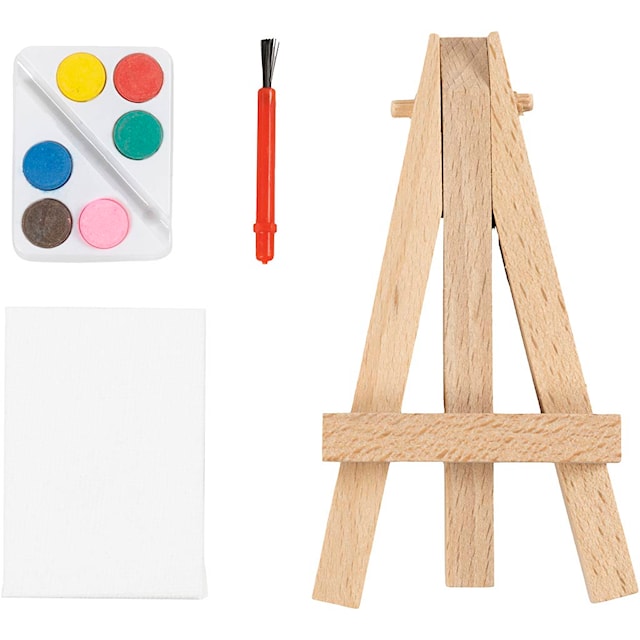 Tuotekuva 4 - Askartelusetti Mini Tonttuovi, Taiteilija, 1 pkk/ 1 pkt