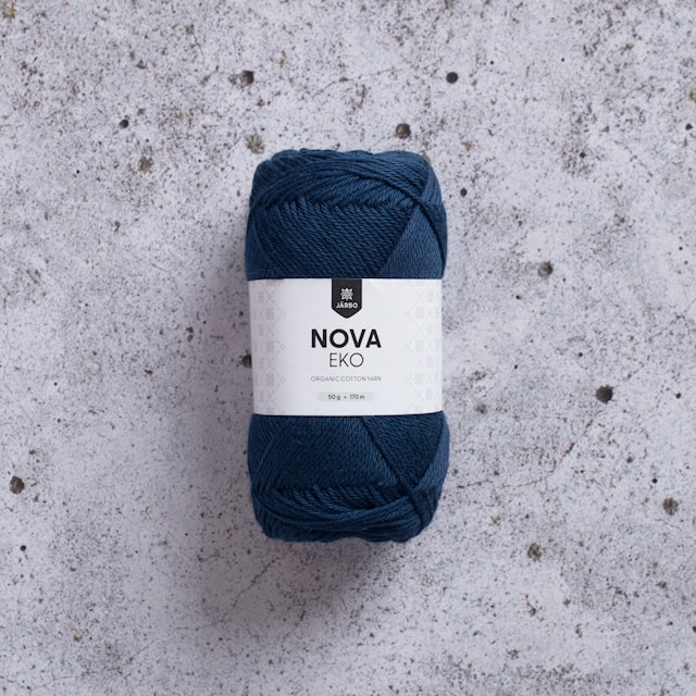 Nova Eko Cotton 50 g Navy Blue Järbo