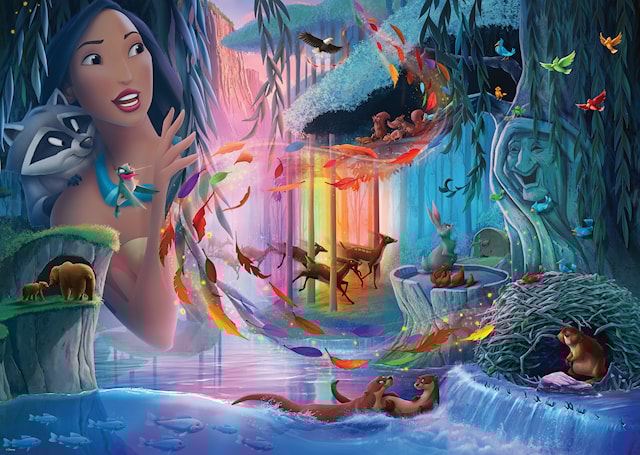 Produktbilde 2 for Disney Castle Pocahontas Puslespill 1000 brikker, Ravensburger